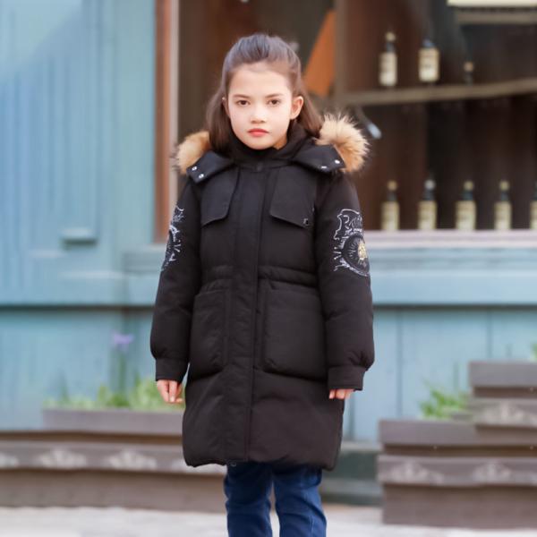 Kid Boutique Clothing Lots Wholesale Winter New Style Children Sport Puffy Duck-Down Jacket