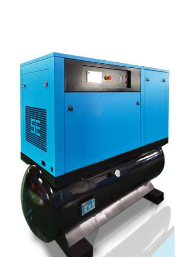 Air Tank Mounted Industrial Rotary Screw Blower Type Refrigeration Compressor