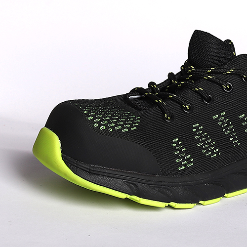 Fashion Fly Knit Safety Shoes Metal Eyelets Men Safety Shoes