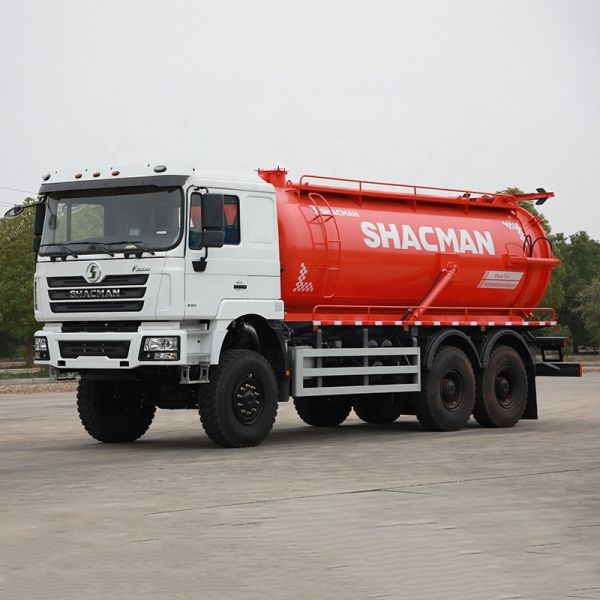 SHACMAN F3000 Multi-Functional Sewer Cleaning Truck with High Pressure Flushing, Suction and Back Discharge