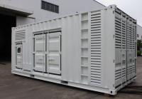 le générateur diesel 1MW insonorisé du conteneur 1250kva a conteneurisé les groupes électrogènes diesel