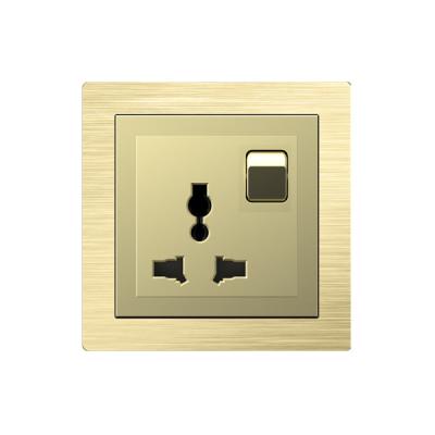 Soquete da corrente elétrica do ODM do OEM, 13A três Pin Socket With Switch