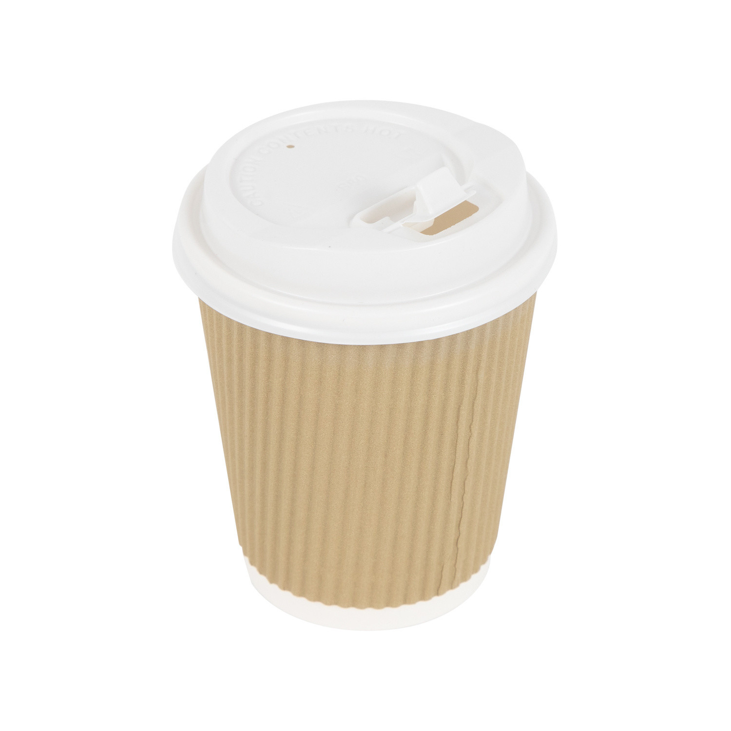 Competitive Double Wall Takeout Paper Coffee Cup with PS/PP Lids 8oz/8boz or Custom Size