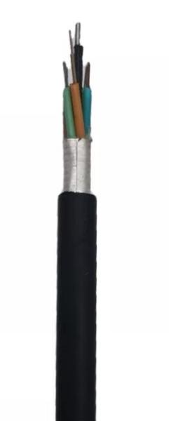 GYTS SM Armoured 48 Core Fiber Optic Cable Outdoor  9/125u For Telecom Comunication