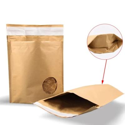 Sobres acolchados reciclados con impresión personalizada a prueba de golpes, ligeros, con diseño de panal