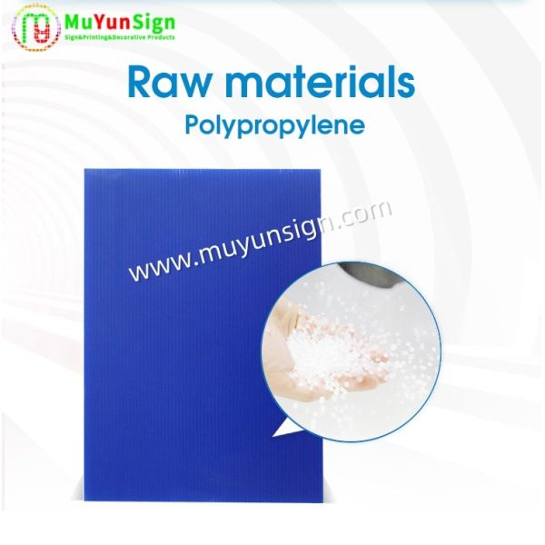 Plastic PP Hollow Corrugated Sheet Lightweight Returnable Reusable Packaging