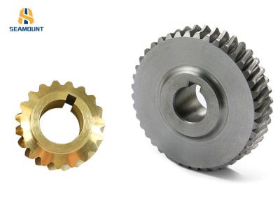 Brass Copper Worm Gear Anti Erosion Long Working Life Stable Performance