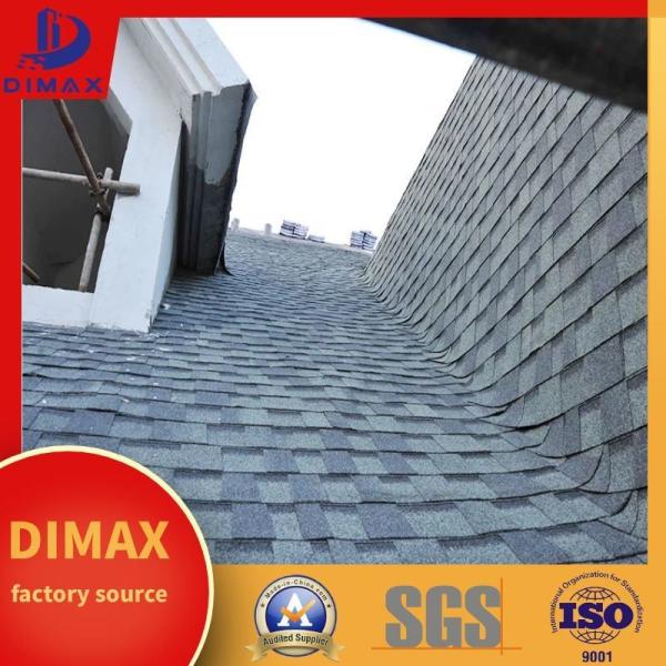 Colorful Fiberglass Based Asphalt Shingles Stone Coated Roofing Sheets Plain
