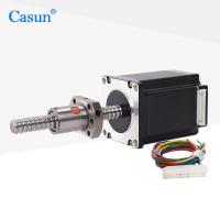 Nema 11 Motor passo a passo de parafuso a esferas 320mN.M Motor passo a passo linear de parafuso a esferas para CNC