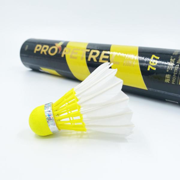 Pro Petrel 767 3in1 Goose Badminton Feather Shuttlecock For Asian Market