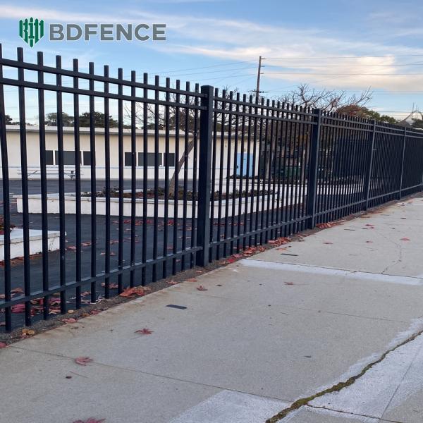 Bird-Safe Tubular Steel Fence Non-Toxic Coating