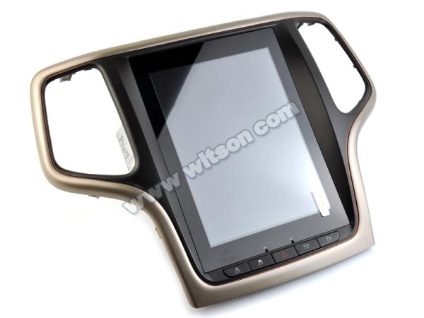 10.4 Pantalla Tesla Vertical Android Pantalla para Jeep Cherokee 2014-2020 Multimedia de automóviles Estéreo GPS Jugador de Carplay