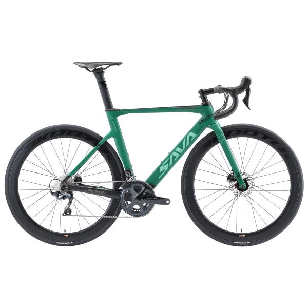 Fibra verde preta do carbono que compete a bicicleta, velocidade da bicicleta 22 de 8.5kg Shimano Ultegra