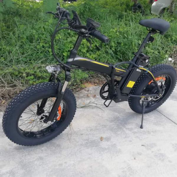 48V 13AH Removable Lithium Battery Folding Mountain Ebike 750W