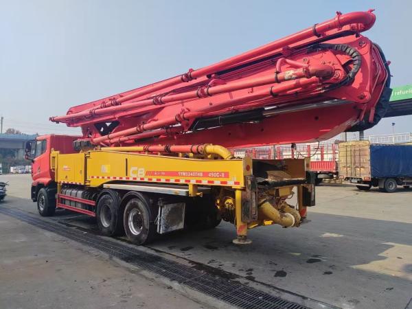 Pre Owned Sany Boom Second Hand Pump Truck Heavy Duty High Pressure