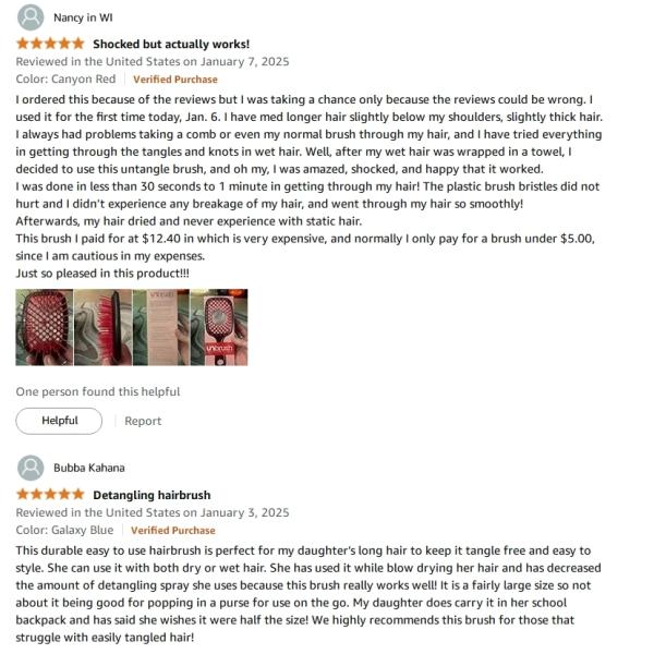 El peso ligero del cepillo desentraña el calor FHI Cepillo para el cabello Libre de dolor DuoFlex Anti Static Bristles