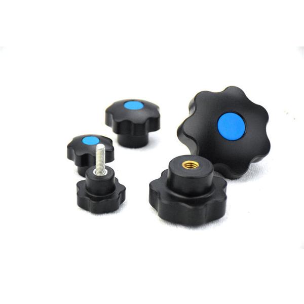 0.01mm Injection Molding Nylon Plum Blossom Knob Mechanical Handwheel Nylon Seven Star Handle