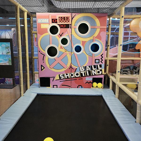 Multifunctional Indoor Commercial Trampoline Park Equipment Customized For Children