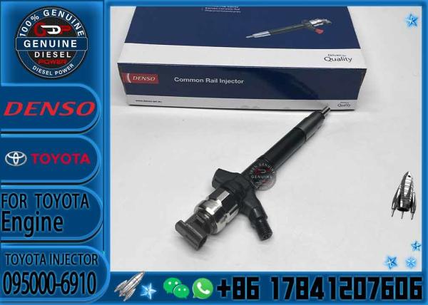  Hot Common Rail Injector 0950006910 Diesel Injectors Nozzle 095000 6910 095000-6910 For Toyota