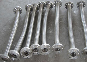 DN400 A403 WP304 Stainless Steel Flexible Hose With Flange