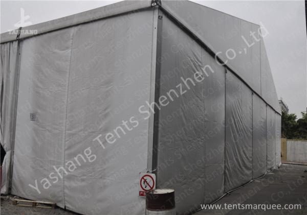 Hard Aluminum Frame Industrial Storage Tents , Temporary Warehouse for Bonded Logistics