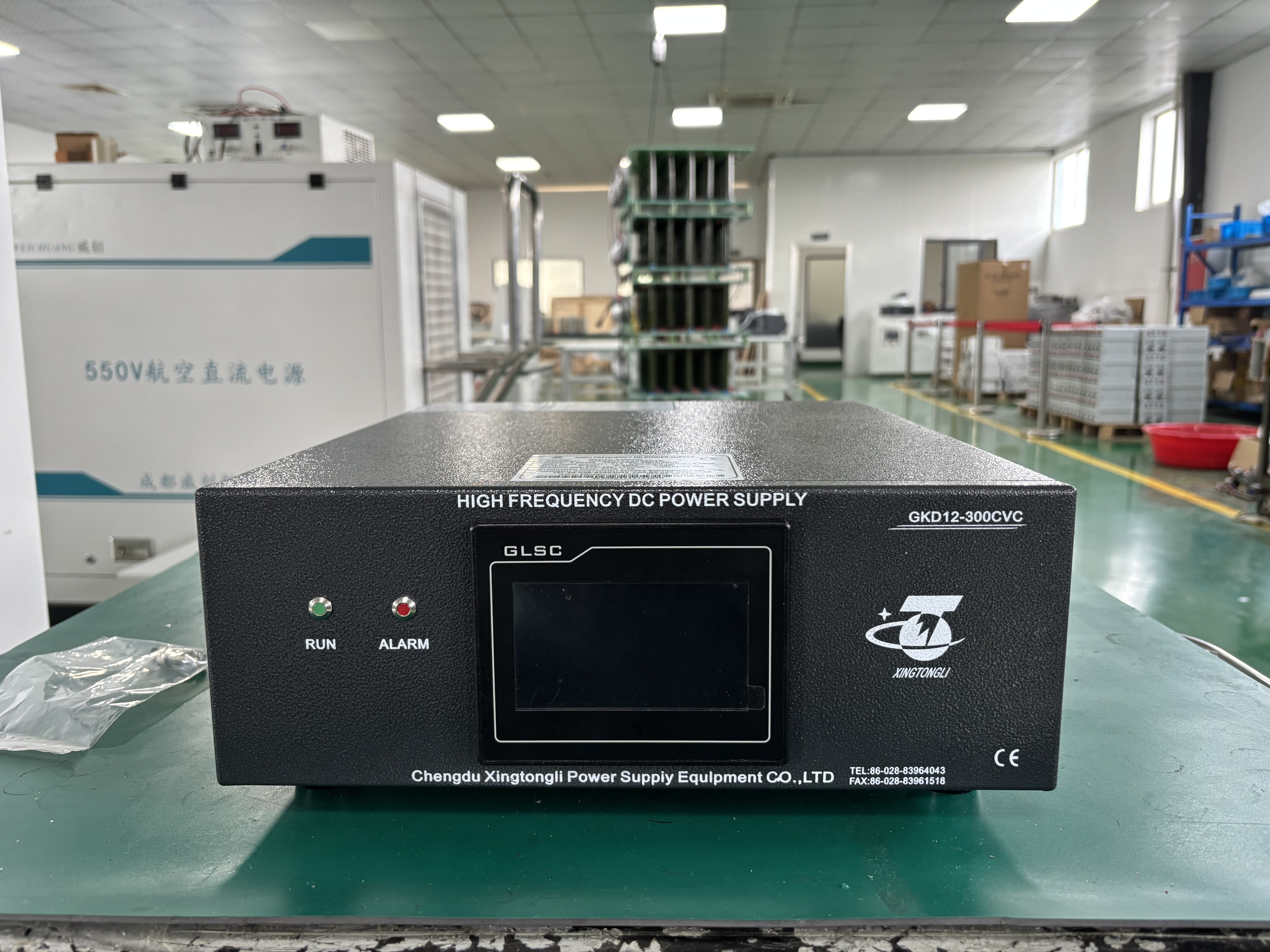 300A 12V DC Rectifier for Industrial Water Treatment with Microcontroller and RS485 Control