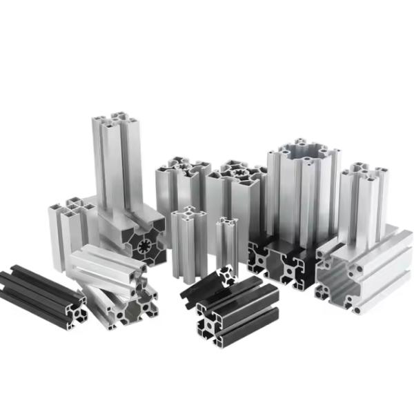 Профиль промышленной экструзии алюминия 2020 3030 серии T слот квадратные алюминиевые прутки для индивидуальной птичьей клетки