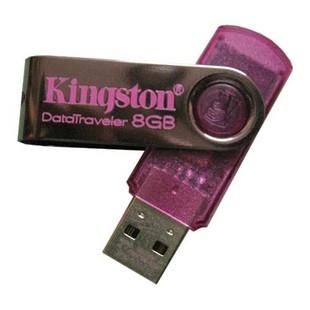 Movimentações do flash de Kingstion DT101 USB
