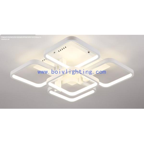 Acrylic Cover Materal Remote  Control  LED Ceiling  Light  LED Lamp White Aluminum