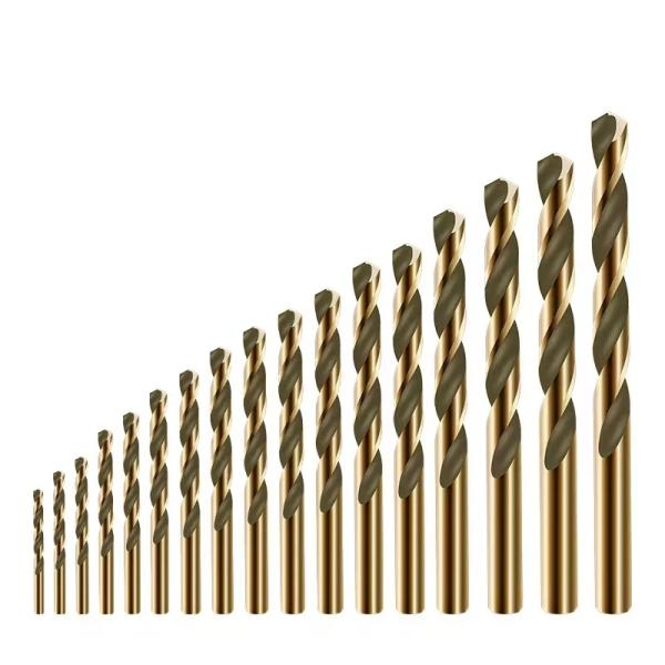 High Quality  Twist Drill Bits for Stainless Carbon Steel Iron Metal Drilling Tools  Hexagonal Shank Spiral Drill Bit
