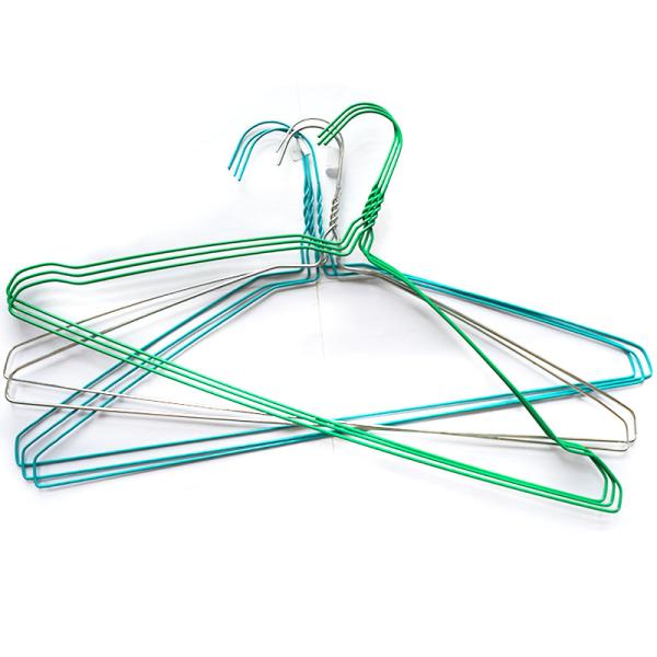 15 Hanging Coated Steel Wire Hangers for Industrial Applications