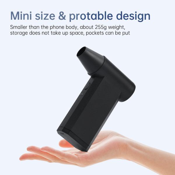 Custom Mini Portable Design Black Pocket Handheld Violent Turbo Fan Ultimate Cooling Solution For Custom Needs