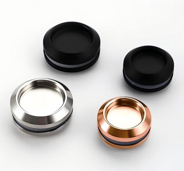 Hidden Non Punching Shower Door Pull Stainless Steel Round Easy Replacement