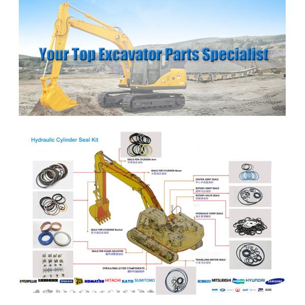 4614058 DEERE Blade Angle Hydraulic Cylinder Seal Repair Kit