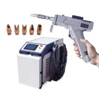 4 em 1 Tipo de refrigeração refrigeração por água Máquina de soldagem a laser de fibra portátil para metais