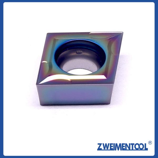 CCMT090304 CCMT120408 Insertos de torneado de carburo Mecanizado CNC Insertos CCMT