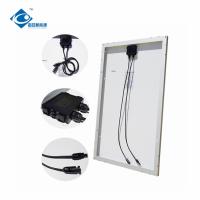 150 painel solar de vidro poli do WATT 18V para o sistema ZW-150W-18V do painel solar da eletricidade