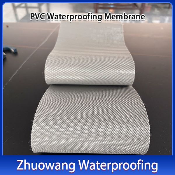 Heat Resistant White Pvc Roofing / Pvc Single Ply Roofing Membrane Customized