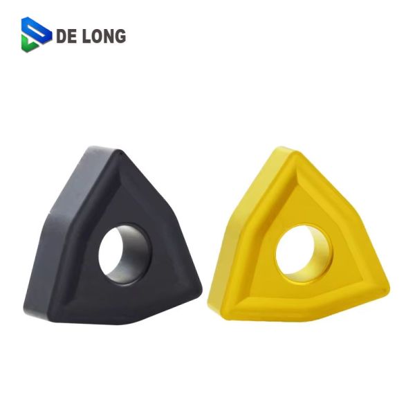 Negative Rake Angle WNMG080408 WNMG080412 TC CVD Coating CNC Turning Inserts for Rough Machining