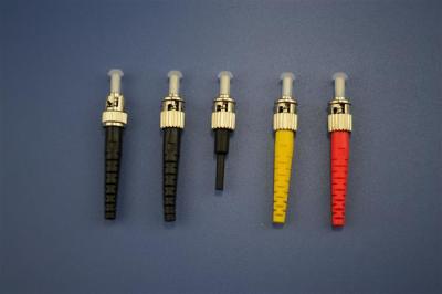 Singlemode ou multimodo ST fibra ótica conectores montagem ≤ 0.2dB 125um para CATV