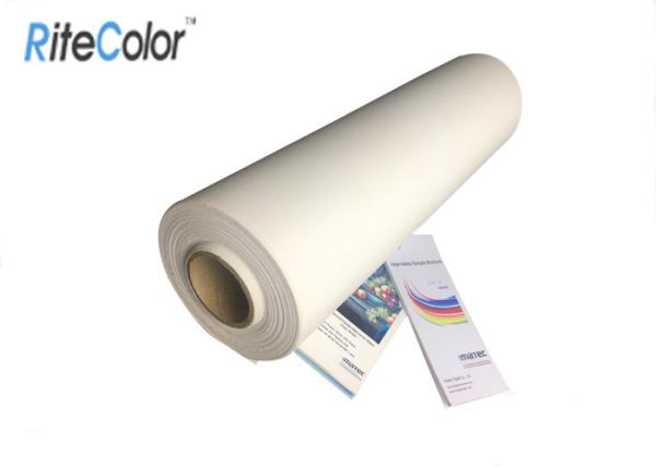 Bright White Glossy Latex Media Digital Printing Polyester Canvas Fabric Roll