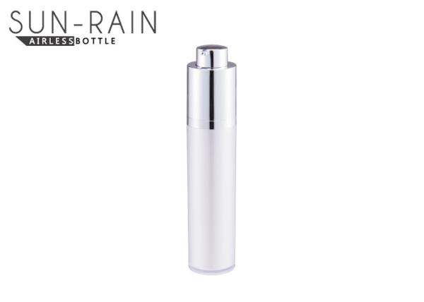Acrylic lotion airless cosmetic bottles pp inner bottle pp activator SR-2123A