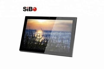 Newest Glass wall mounted 10 Inch IPS POE touch screen industrial rugged android 6 OS Google Play Store