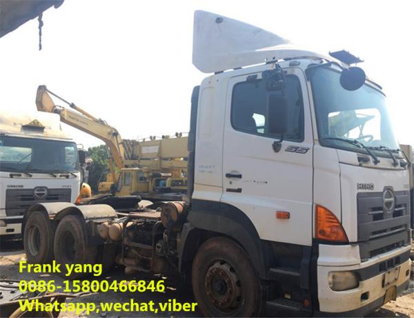 450 HP Horse Power Hino 700 Tractor Head 60 Ton Loading Capacity ISO Approved