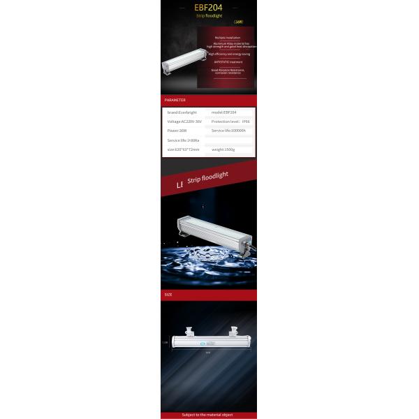 3 Style Mounting 36W Flat LED Indoor Ceiling Light 36V Linear Light Bulbs