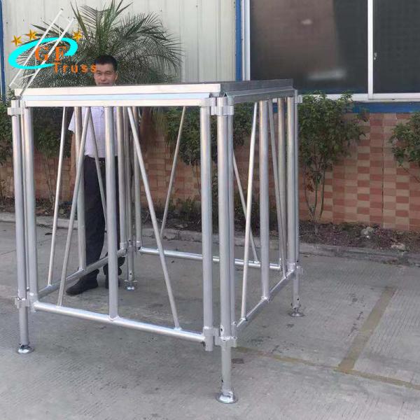 Portable aluminum Adjustable Stage Plaform high bearing  platform for outdoor event concert