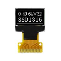 Résolution 64x32, Pm Oled 0,49 pouces, interface IIC, module d'affichage Oled