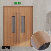 Household Peel And Stick Wallpaper Wood Grain Effect Wallpaper Fireproof