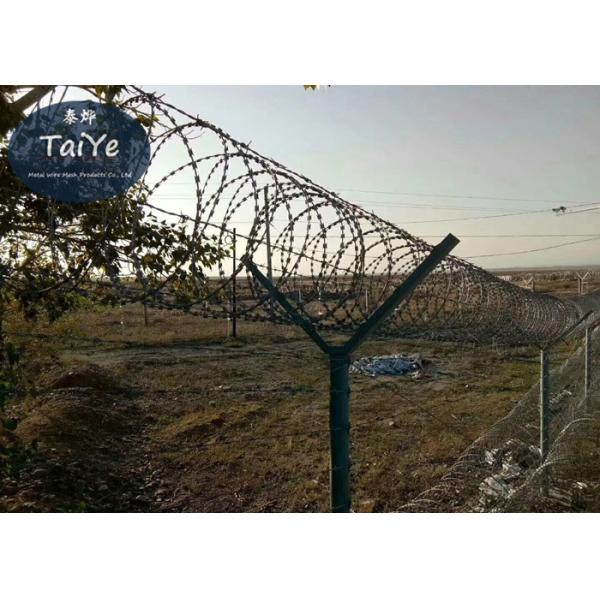 Popular Specification Hot-dip Galvanized Razor Blade Fencing Wire Malaysia