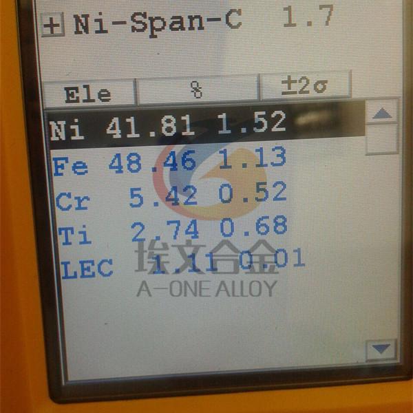 Ni-span-C 902 Alloy N09902 Constant Elastic Alloy Seamless Pipe for Bourdon Tube Application